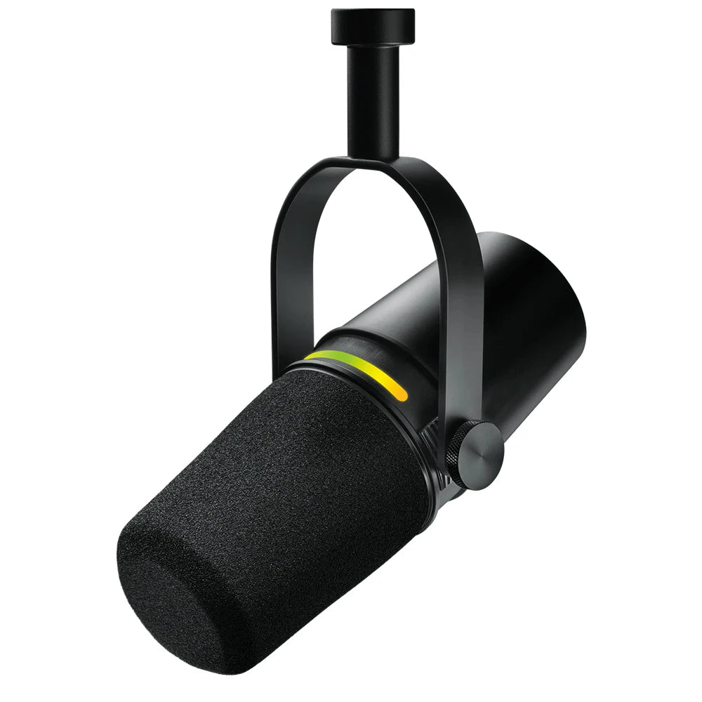 Professional Dynamic Podcast Microphone with Voice Isolation Technology, USB-C/XLR Connectivity for Studio and Streaming