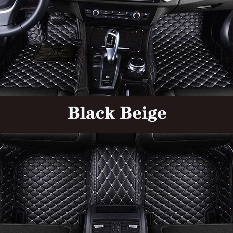 Car Mats For SEAT Cupra Ateca KH7 2016~2022 Auto Floor Rugs Protective Pad Carpets Leather Mat Interior Parts Car Accessories