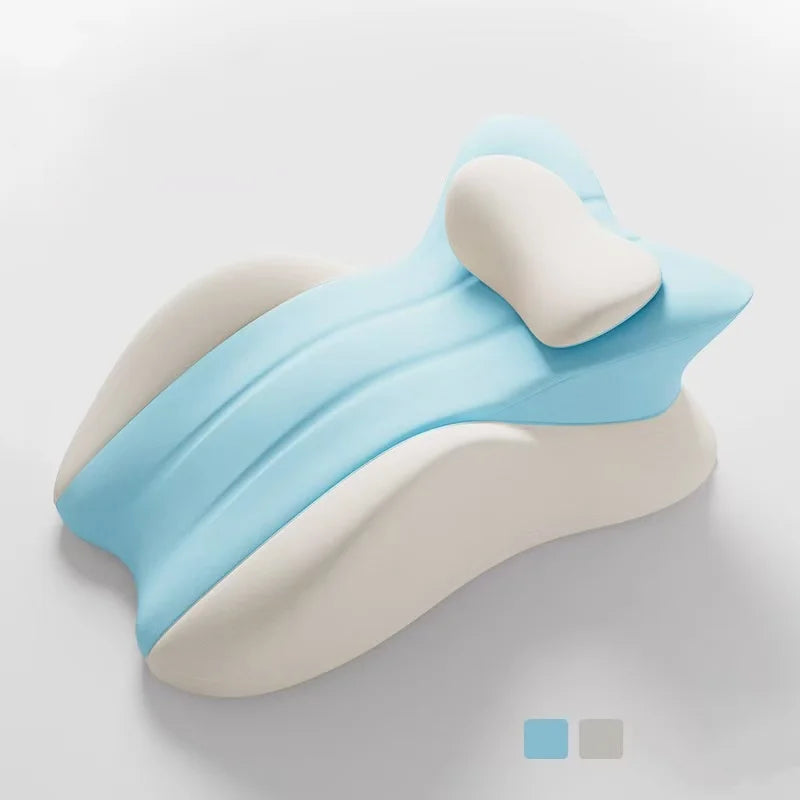 Bed Lie Prone Sleeping Pillow Memory Foam Varicose Cushion Ergonomics Waist Support Cervical Traction Pillows Body Relaxation
