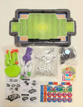 5-in-1 Sports Table Top Game Sports Center Indoor Game Tabletop Mini Soccer Basketball Hockey Bowling Foosball Interactive Play