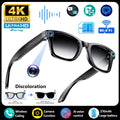 AI Smart Glasses 800W Pixel Camera Photo Video Sunglasses AI ChatGPT Translation Recording Office Meeting Bluetooth Call Glasses
