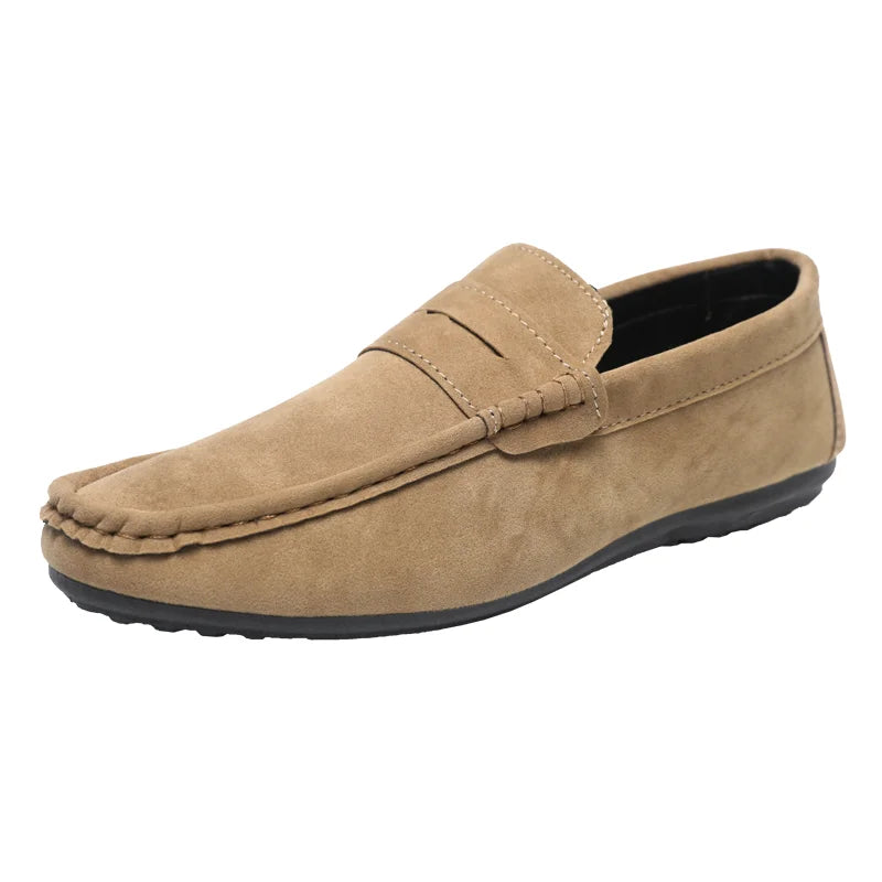 Men Loafers Soft High Quality Spring Autumn Shoes Men Casual Shoes Warm Slip on Flats Driving Shoes Large Size chaussure hommes