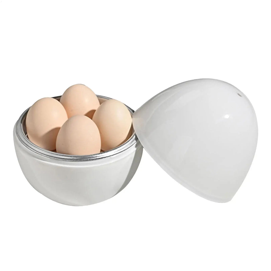 Egg Cooker For Microwave 1 Egg/4Egg Microwave Egg Cooker Maker Rapid Egg Cooker For Hard Soft Boiled Egg Egg Boiler Kitchen tool