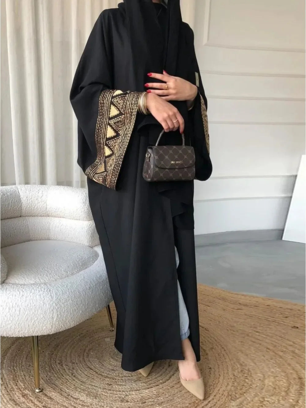 Morocco Kaftan Abayas Eid Muslim Abaya for Women Dubai Dresses Jalabiya Embroidery Ramadan Islam Vestidos Arab Long Robe 2026