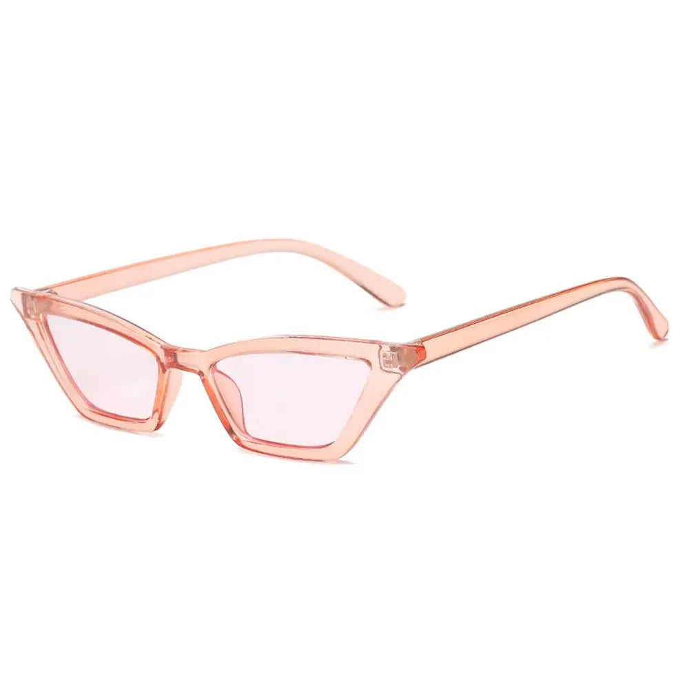 Trendy Cat Eye Sunglasses for Women/Men Retro Square Sun Glasses UV400 Protection Eyewear Summer Shades Fashion Accessories