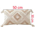 Ins Nordic Bohemian Style Geometric Plush Pillowcases Home Decorative Pillow With Tassel Waist Pillow Cushion Covers