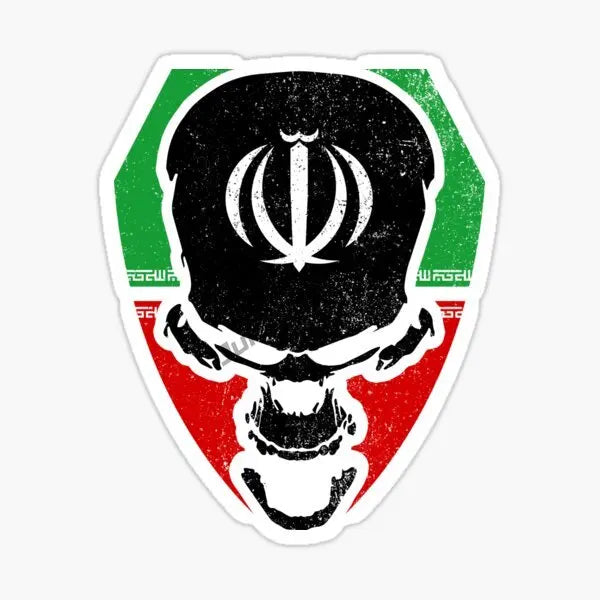 IRAN National Flag Car Sticker for Badge Bicycle Van Laptop Motorcycle Wall Car Window Glass Off-road Decal Customizable