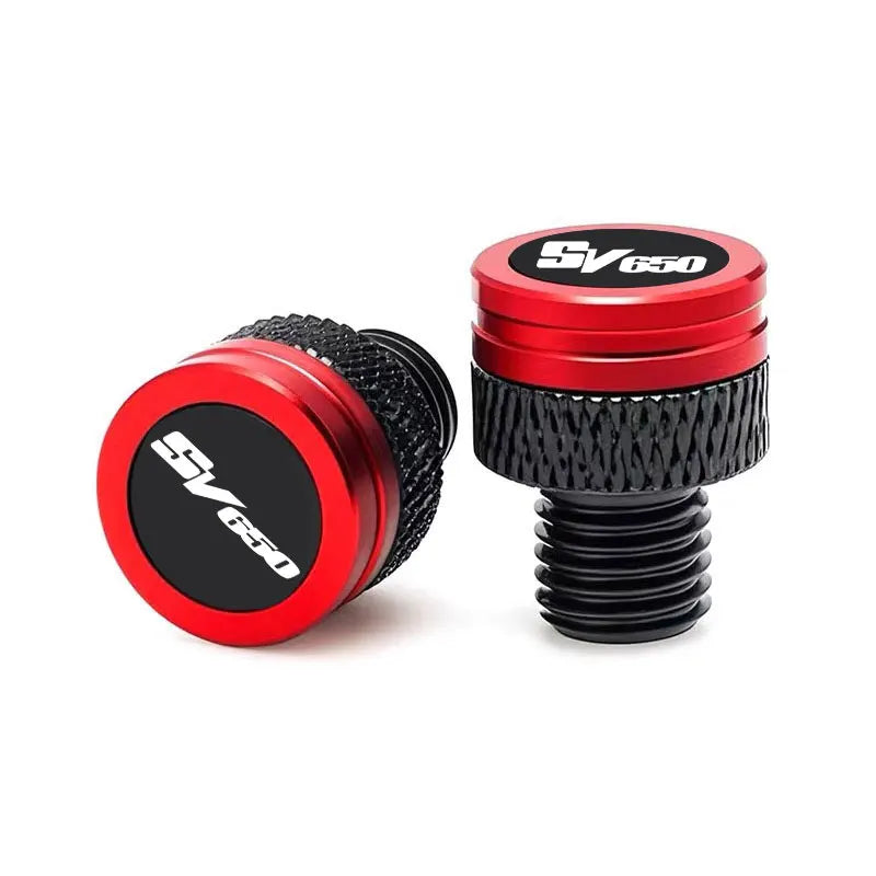 Motorcycle CNC Rearview Side Mirror Hole Cap Plug Accessories For Suzuki SV 650/650X SV650 SV650X Gladius SFV 650 SFV650
