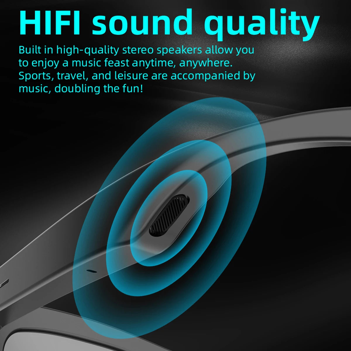 NEW Smart Glasses V5.3 Bluetooth Call High Quality Headphones Outdoor Sports Sunglasses Anti-touch UV Music Player for Men Women