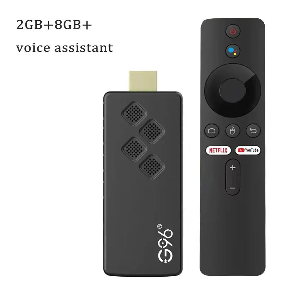 New Smart TV Stick Q2 High-performance Android 14.0 4K Ultra HD Dual Wifi 6 Bluetooth 5.0 Multi Language Streaming Media Player