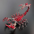 Punk DIY mechanical metal assembly 3D lighted insect scorpion stainless steel puzzle model kit for adults and boy toy gifts