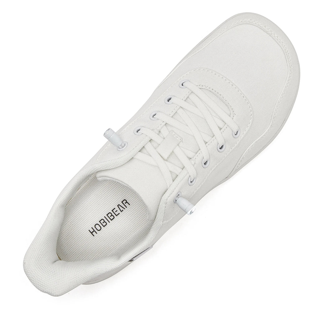 HOBIBEAR Unisex Barefoot Shoes for Men Women Wide Toe Adjustable Slip On Sneakers Minimalist Lightweight Walking Shoes