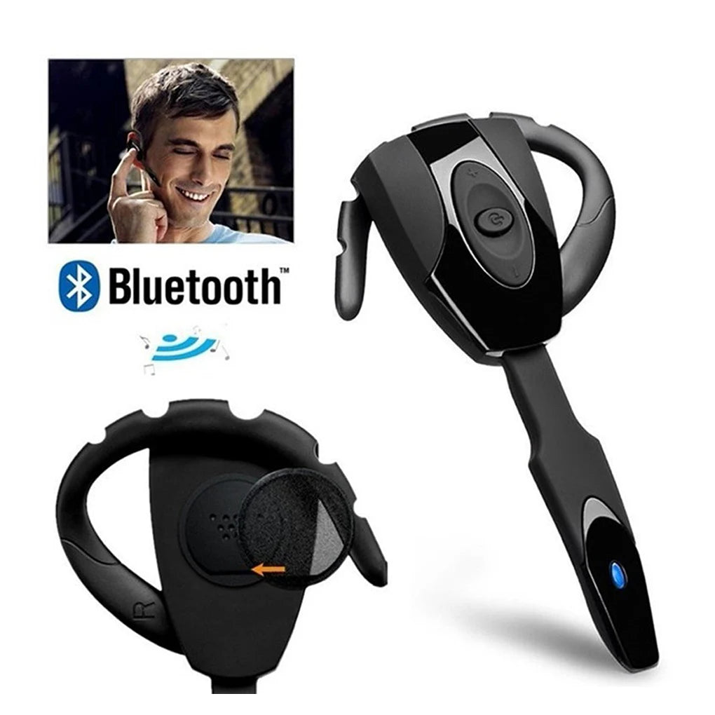 Wireless Business Earbuds with Microphone USB Rechargeable Music Headset for Car Computer Earpiece Accessories Type2