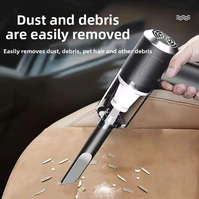 New wireless car, household handheld, small, multi-functional, portable, car mounted, high-power blowing and suction dual-use va