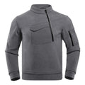 Men's Thermal Polartec Fleece Half Zip Pullover Winter Outdoor Warm Sweater Lightweight Long Sleeve Sweatshirt Military Clothing