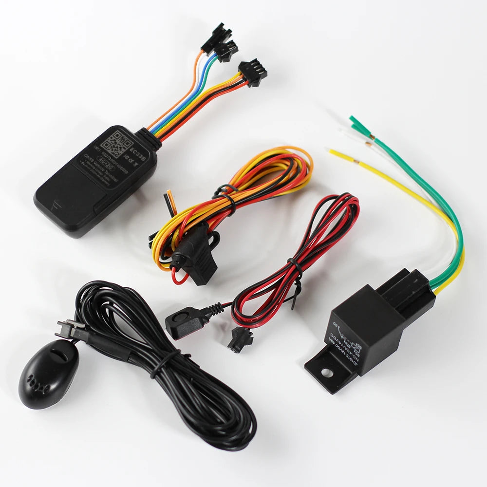 GPS Electronic Vehicle Locator for car with android ios app Trackerking EC33B 4G Open Installation With High Quality