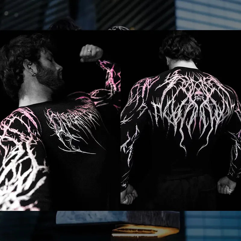 Sports Quick Drying Training Long Sleeved Men's Spring And Summer Base Shirt Long Sleeved High Stretch Compression Long Sleeved