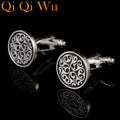 Cufflinks For Mens With Box Tie Clips and Cufflinks Men Shirt Pisa Ties Men Cuffs Souvenirs For Wedding Guests Gifts