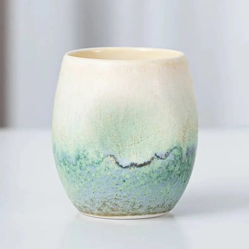 Coffee Cup High Aesthetic Ceramic Drinking Cup Latte Cup Afternoon Tea Cup Master Cup