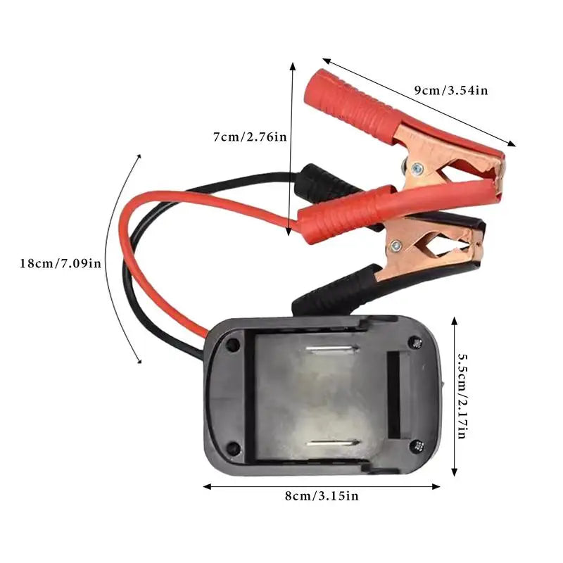 Car Battery Jump Starter Lithium Battery Jumper Box Converter Charger Portable D ual USB Battery Pack Quick Charging Car Booster