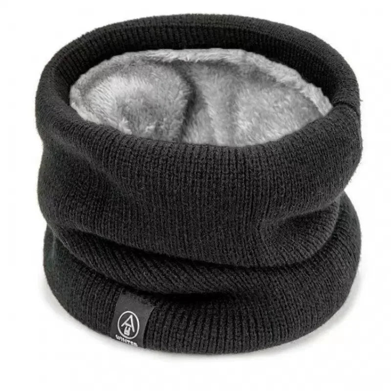 Knitted Neck Warmer Sports Scarf Fashion Soft Women Men Face Cover Winter Skating Running Hiking Scarves Thick Cold-proof Collar