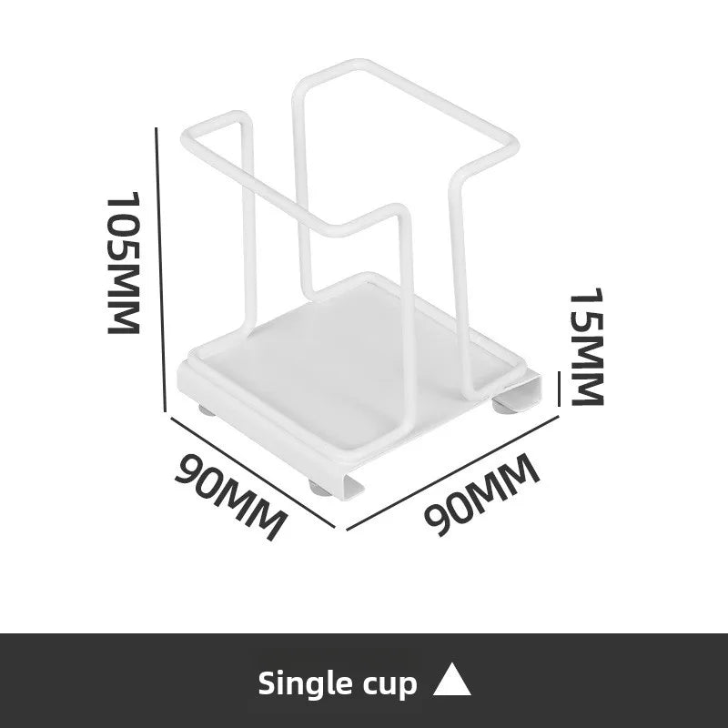 Coffee Tea Bag and Sugar Storage Box - Kitchen Organizer for Milk Packets with Disposable Cup Holder for Bar Counter