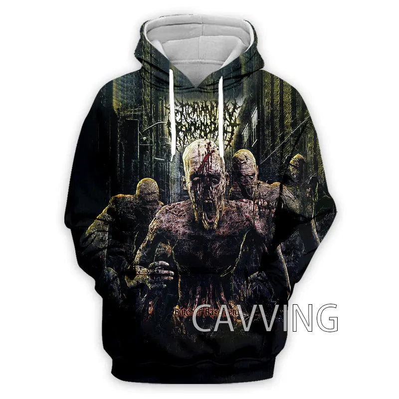 Extermination-Dismemberment  3D Printed Fashion Hoodies Sweatshirts Harajuku Hoodie Sweatshirts Tops Clothing for Women/men