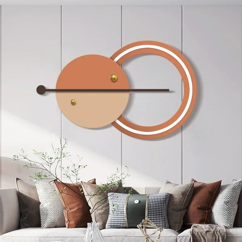 Living Room Wall Decoration Sofa Background Wall Decoration Porch Restaurant Iron Decoration Wall Hanging