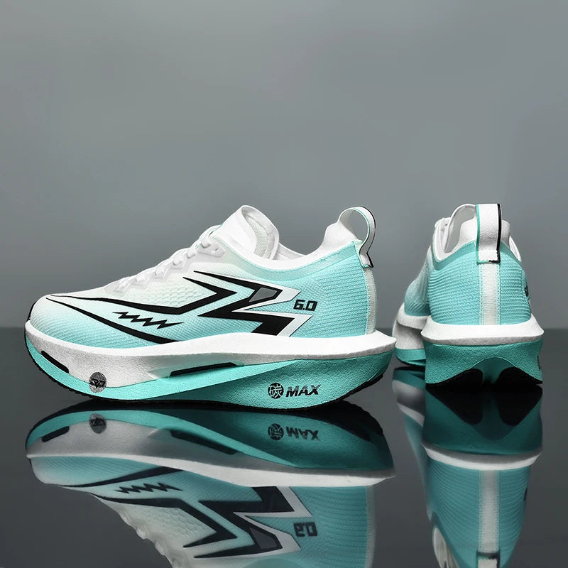 Men Running Shoes Outdoor Sports Shoes Racing Shock-absorbing Jogging Training Casual Sneakers Cushioning Walking Shoes for Men
