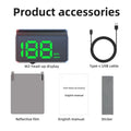 GPS Head-Up Display Auto Electronics HUD Projector Digital Display for All Car Speedometer Accessories KMH/MPH Car Accessories