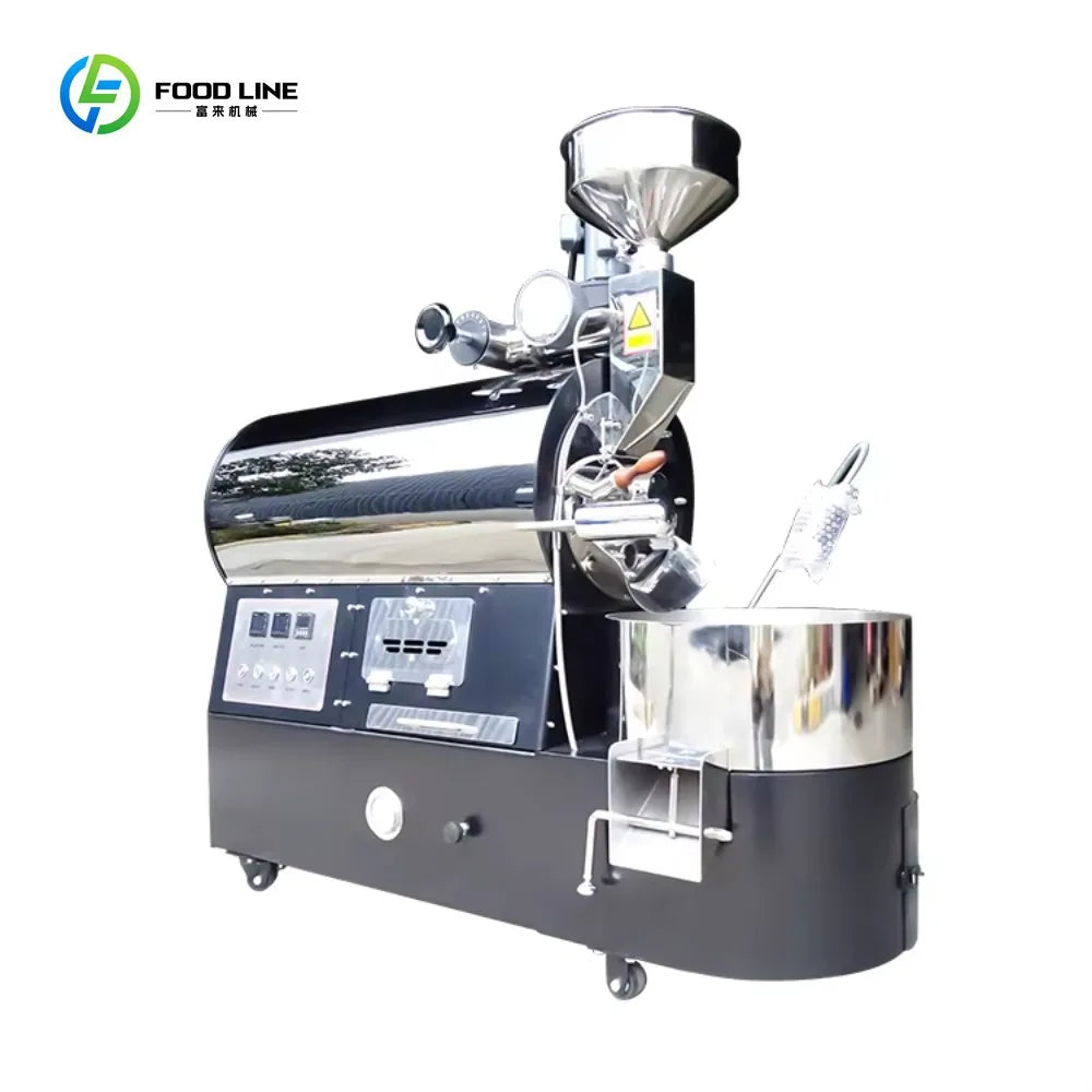 Commercial Home Use 3kg 2kg 1kg Coffee Roaster Machine for Cafe Factory Beans Roasting Equipment