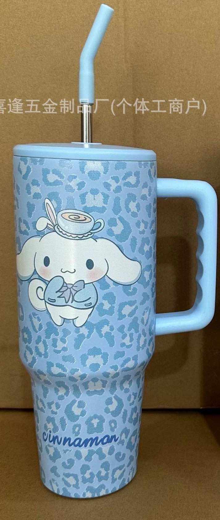 Cute Hello Kitty Water Cup Cartoon Anime Couple Gift Women Accessories High Beauty Car Insulated Cup Desktop Ornament Wholesale