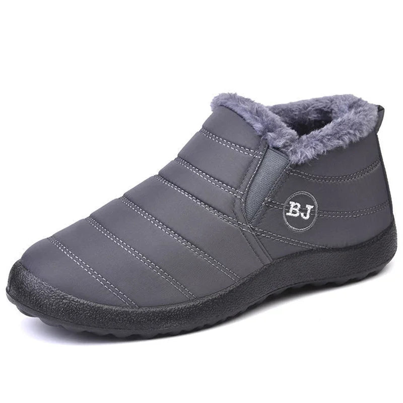 Waterproof Winter Boots for Women 2023 New Plush Snow Boots Women Ankle Boots Warm Black Couple Cotton Couples Platform Shoes