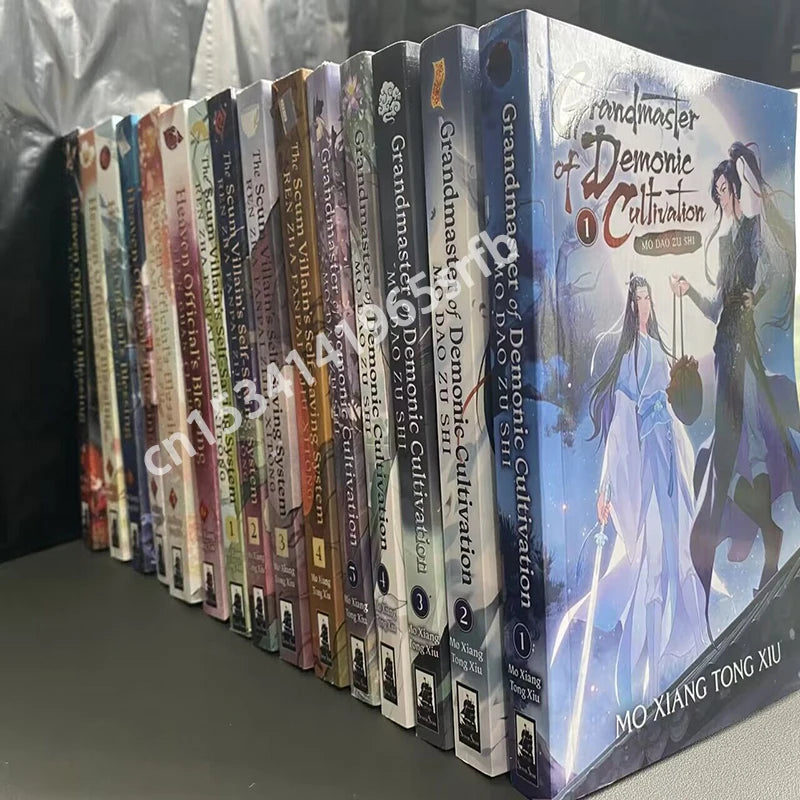 Mo Xiang Tong Xiu Novel Collection Heaven Official's Blessing Tian Guan Ci Fu Mo Dao Zu Shi  Ren Zha Fanpai BL Fiction Book MXTX