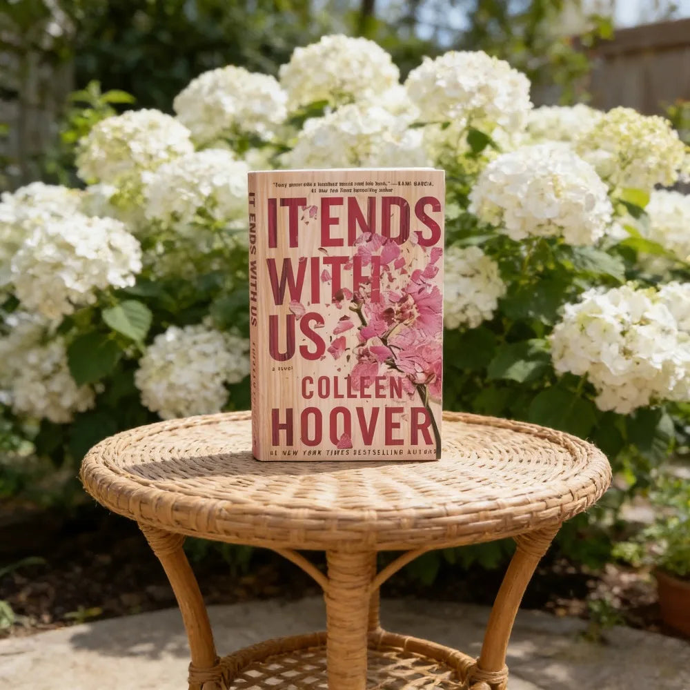 It Ends with Us English Paperback Contemporary Romance Novel Women's Growth Healing Love Story Bestselling Fiction Book