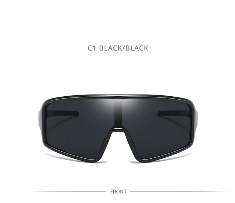 Fashion Big Sport Sunglasses Men Women Brand Designer Oversized Sun Glasses Unisex Luxury Driving Hiking Cycling Goggle Shades