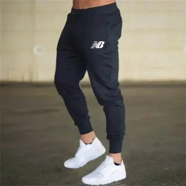 Men's New Balance Lightweight Jogger Pants – Summer Thin Breathable Athletic Pants Fabric for Running & Training
