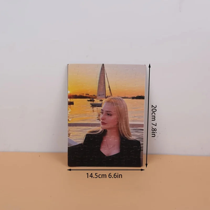 1 Piece Customized Photo Puzzle Picture Gift Puzzle Personalized Puzzle Family Photo Puzzle Gift For Friends