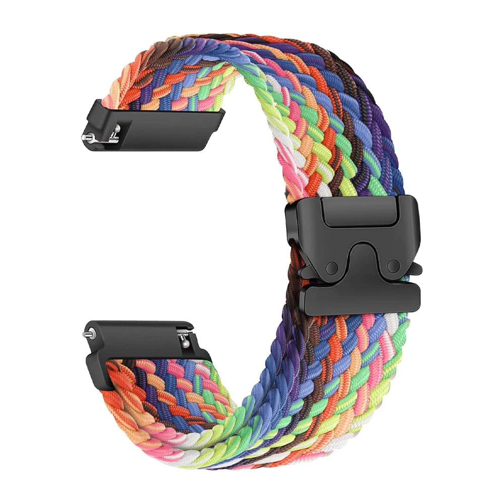 For Xiaomi watch S4 S3 S2 S1 Active Strap Parachute Braided Bracelet correa for Xiaomi watch Color 2 Color Sport Band 18mm 22mm - Free Item.