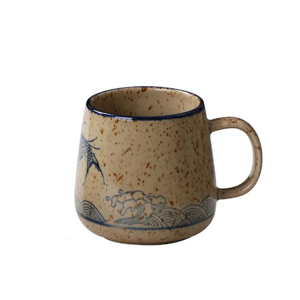 Afternoon Tea For Office And Home Creative Household Personalized 380ml Large Capacity Coffee Cup Mug Drinkware Water Cup