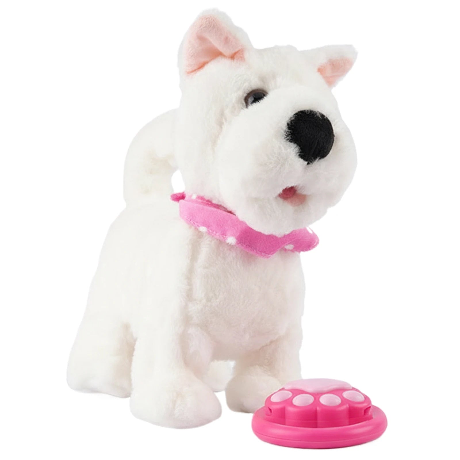 Dog Toy, Puppy Electronic Interactive Pet, Interactive Robot Dog, Robot Repeats What You Say Realistic for Companion Gift