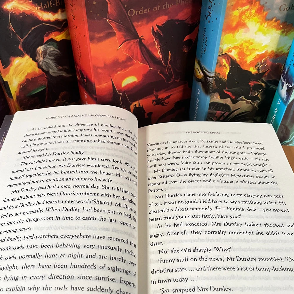 Famous English Stories 8 Books Set Reading Library Kids Toys English Educational Gifts English Books English Novels