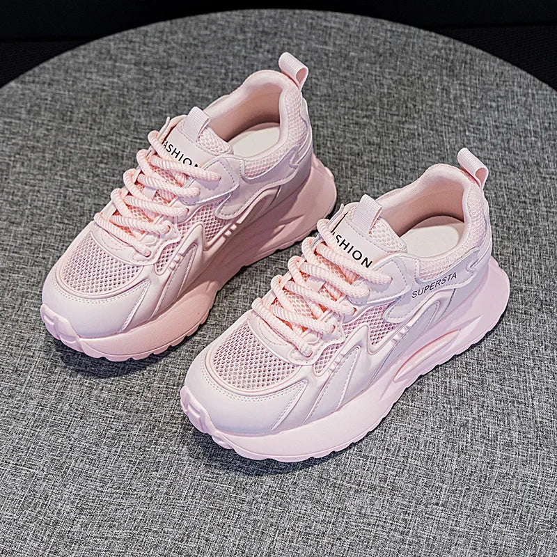 Women's Summer 2024 New Style Casual Agan Shoes With Thick Bottom And Internal Heel EVA Sole Breathable Online Popular Shoes