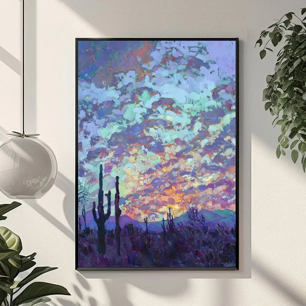 Paint by Numbers For Adult Kit Gorgeous Color Abstract Art Erin Hanson DIY acrylic Oil Painting Canvas by Number Home Decor