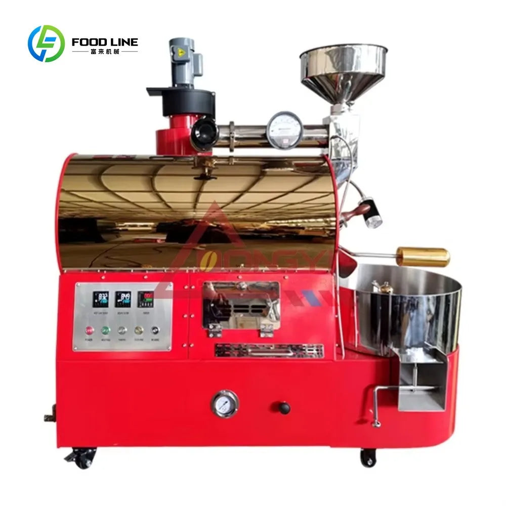 Commercial Home Use 3kg 2kg 1kg Coffee Roaster Machine for Cafe Factory Beans Roasting Equipment