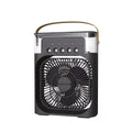 New 3 In 1 Fan AIr Conditioner Household Small Air Cooler LED Night Light Portable Humidifier Air Adjustment Fan Office Home Fan