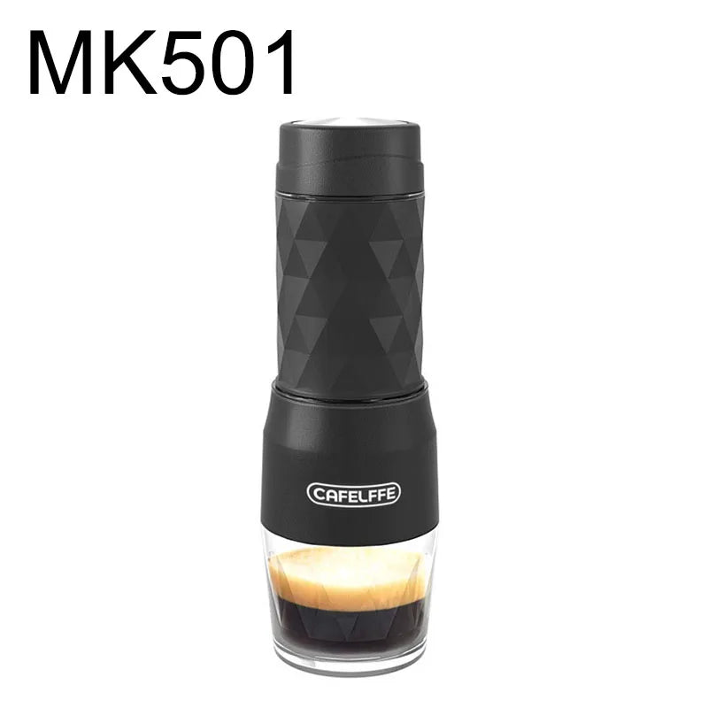 Portable fully automatic Italian espresso capsule coffee machine
