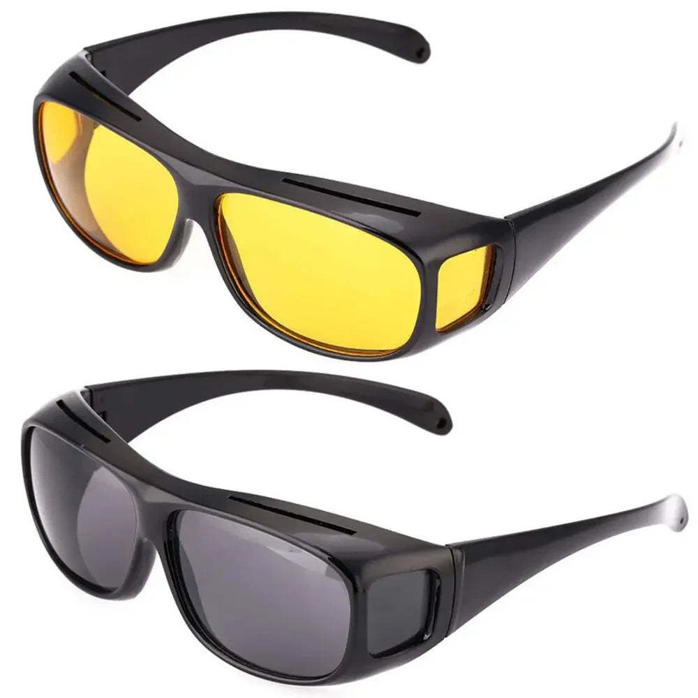 Anti-Glare Night-Vision Car Night Vision Sunglasses Night Driving Glasses Driver Goggles UV Protection Eyewear