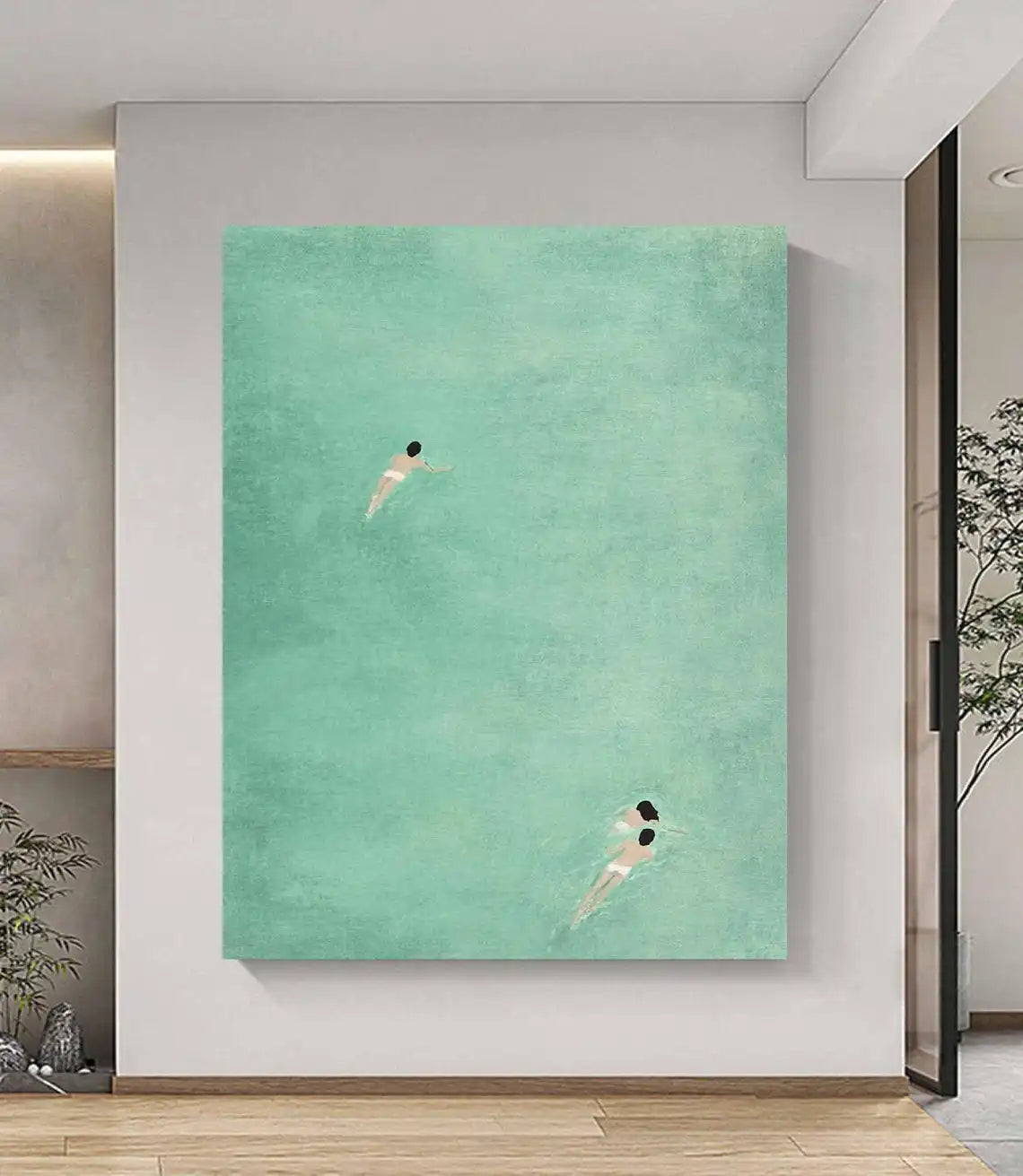 Handmade Abstract Canvas Painting Art Large Colorful Painting On Canvas Texture Hand Painted Wall Art Modern Painting Home De