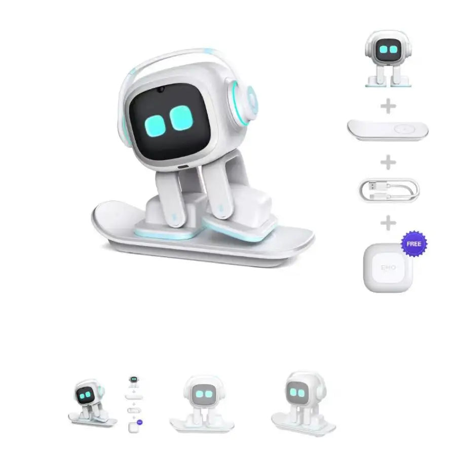 emo robot children's toys dialogue interactive companion desktop electronic pet robot learning gift